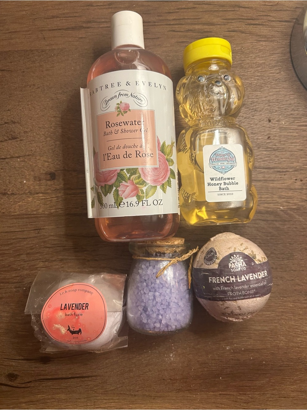 Crabtree & Evelyn Rosewater Bath & Shower Gel - Pink Bottle